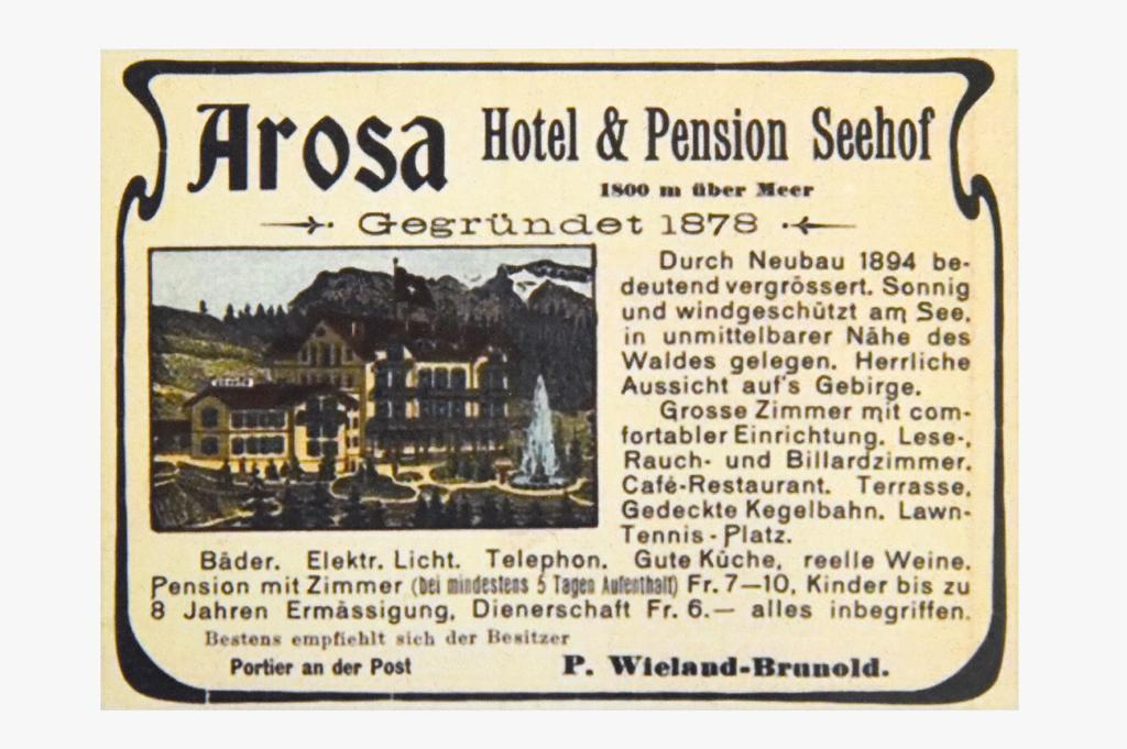 Seehof-arosa Hotel Arosa